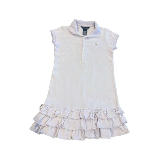 Ralph Lauren lavander Mesh Polo Dress size M - Picture 6 of 6